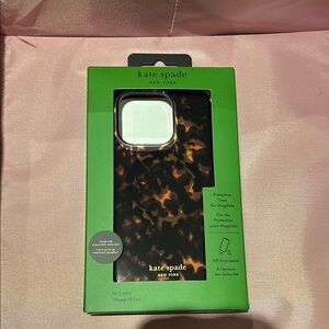 kate spade Tortoise iPhone 15 Pro Case